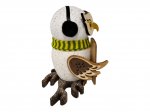 Incense figure snowy owl with thermometer