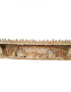 Panorama candle arch elevation Winter children