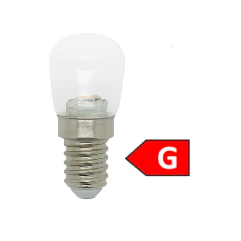 LED bulb lamp E14 2W warm white clear