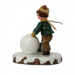 Hubrig Winterkind - boy with snow globe