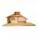 Nativity stable for 13cm figures, nature