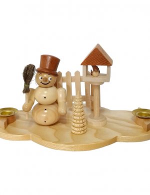 Candlestick Snowman