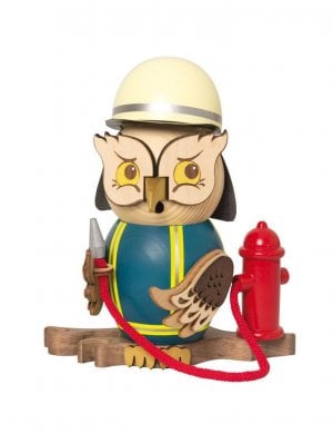 Incense figure owl fire brigade