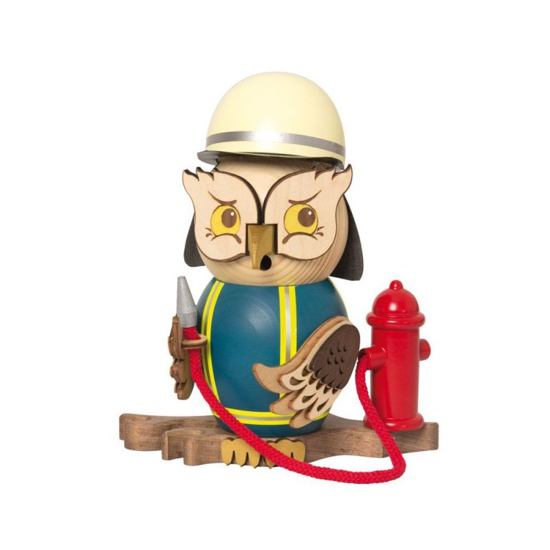 Incense figure owl fire brigade