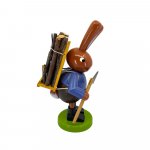 Hare with wooden stretcher, large