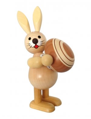 Easter bunny with Easter egg, medium