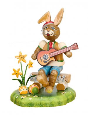Collectible Figures - Hare Musician Boy with Guitar