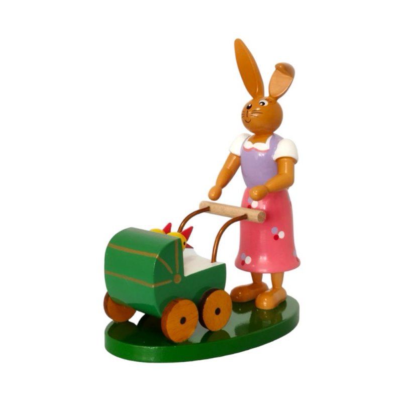 Bunny with carriage