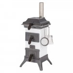 HUSS Karzl stove Siegfried, white