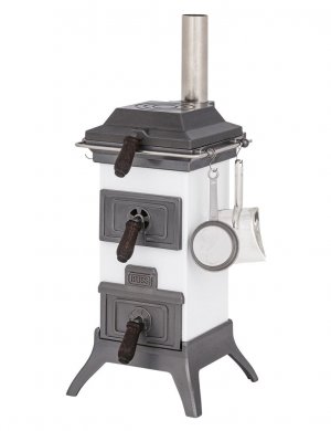 HUSS Karzl stove Siegfried, white