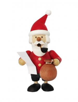 Mini incense smoker Santa Claus