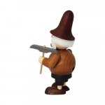 Mini incense smoker imp with pickaxe