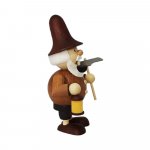 Mini incense smoker imp with pickaxe