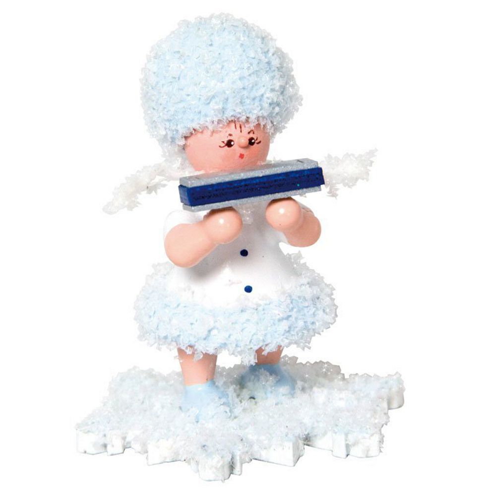 Snow Maiden with harmonica