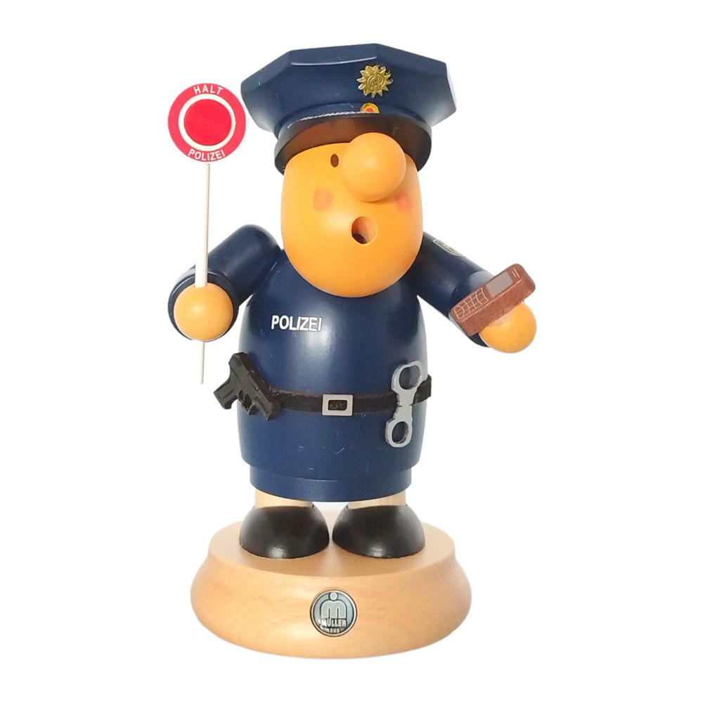 incense smoker miller policeman