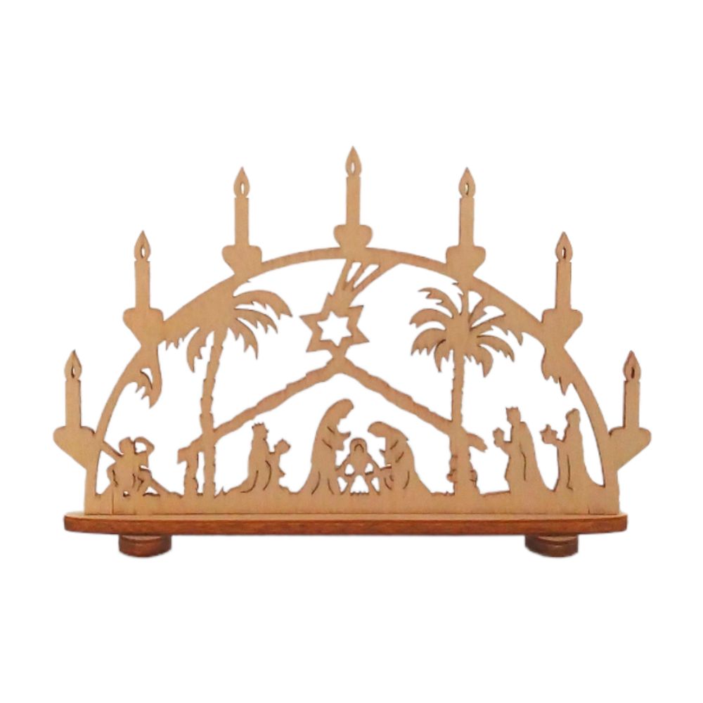 Mini Candle Arch Nativity