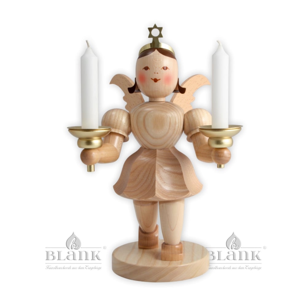 Blank candle holder angel