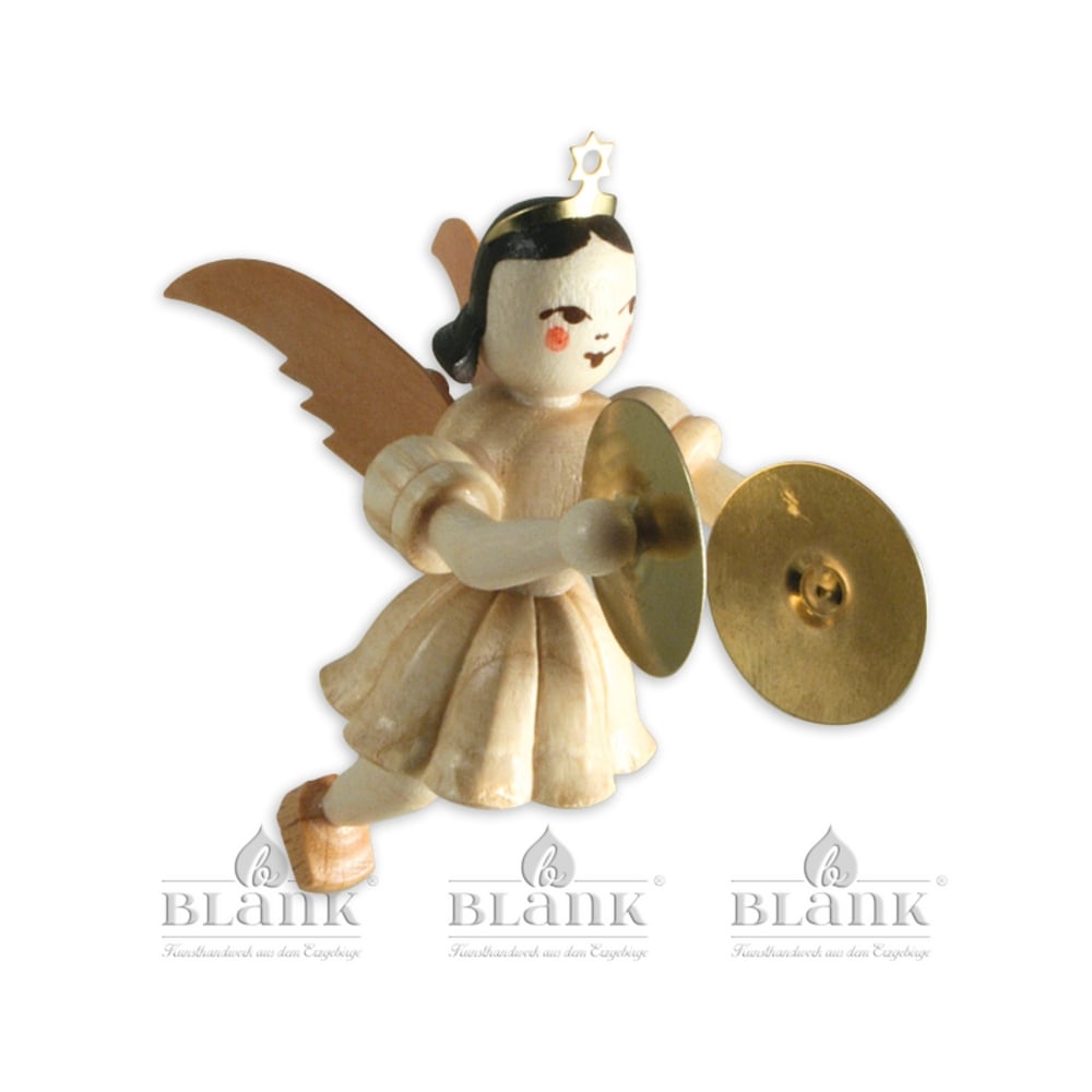 Blank Floating angel with cymbal