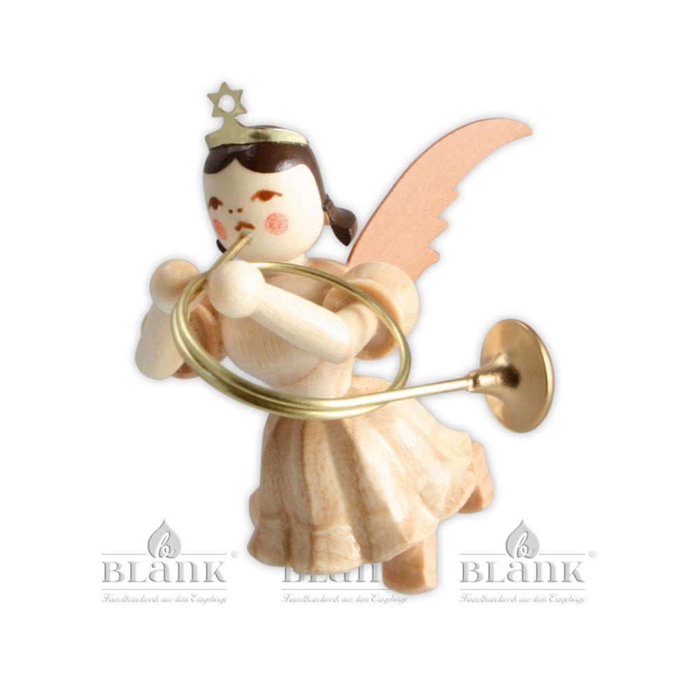 Blank lfoating angel with alto horn