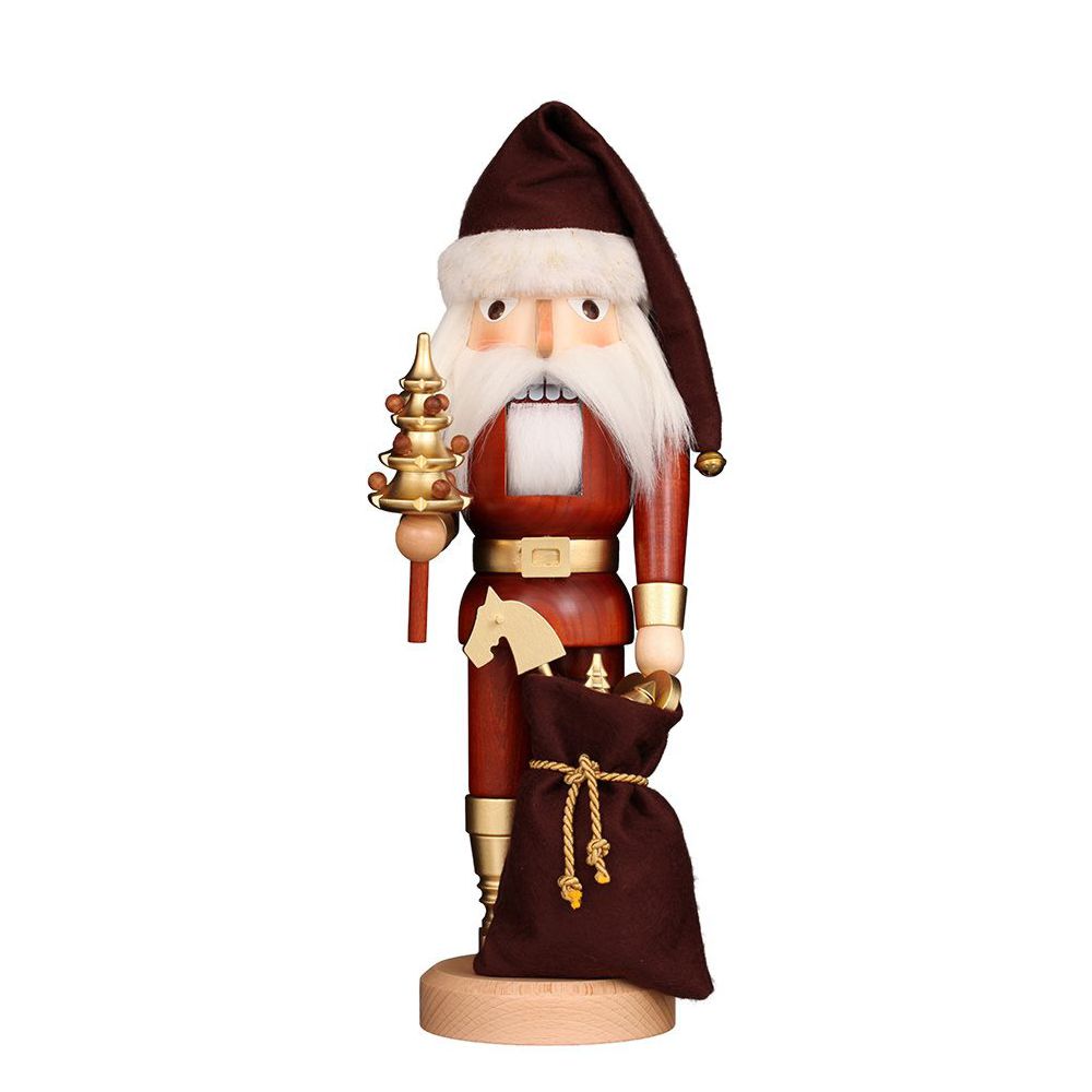 Nutcracker Santa Claus, natural gold