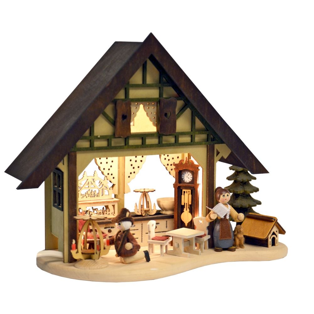 Light house half-timbered house - Christmas room, LED