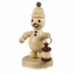 Schneemann Junior mit Laterne