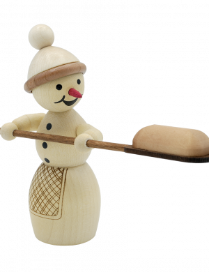 Snow woman stollen baker