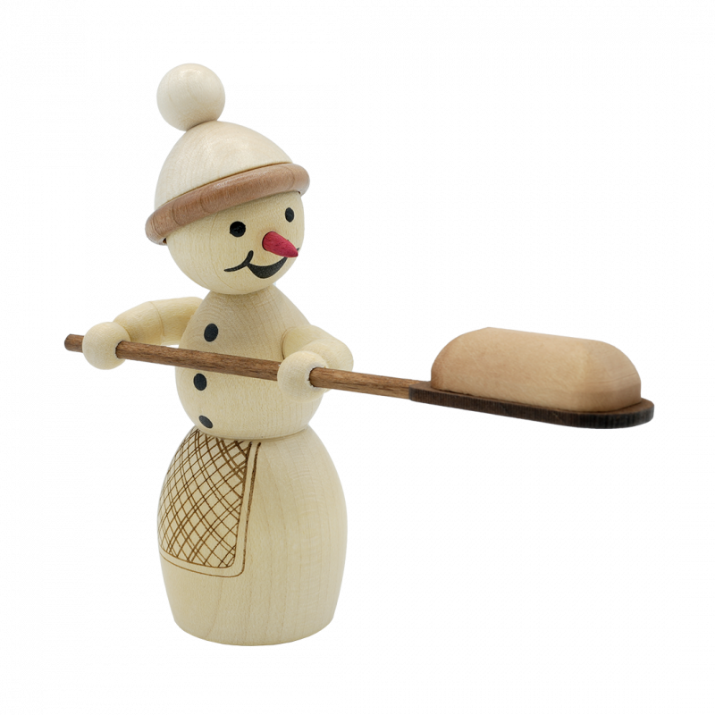 Snow woman stollen baker