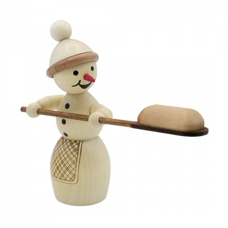 Snow woman stollen baker