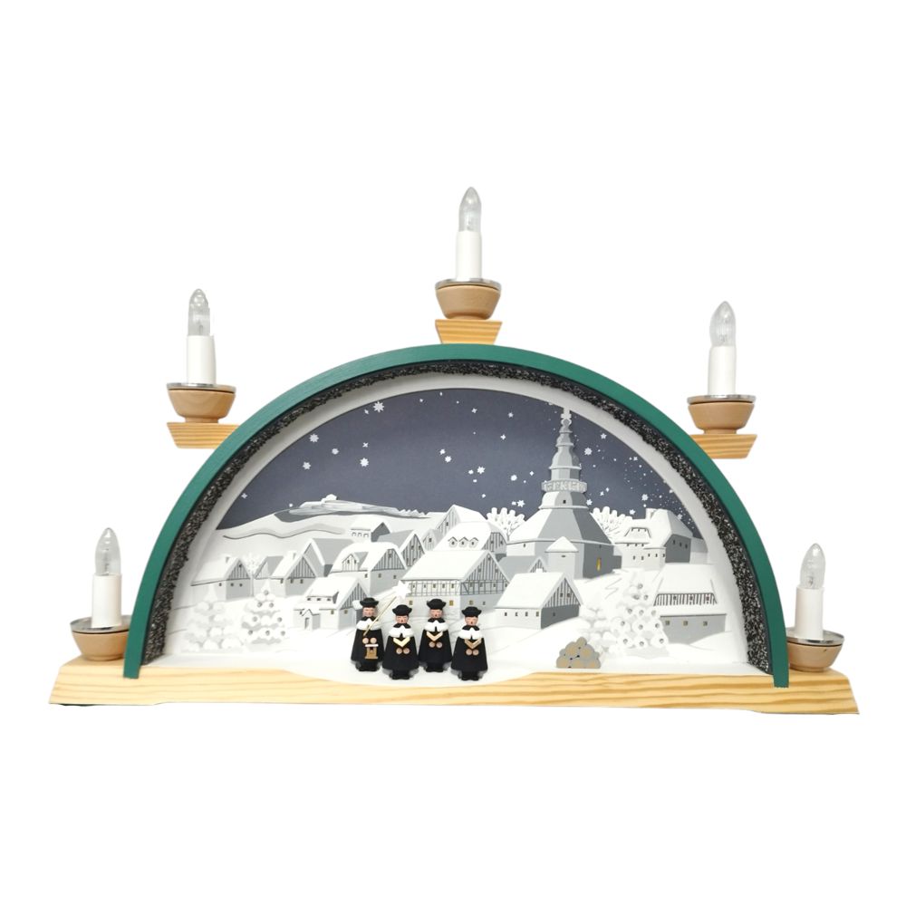 Candle arch starry sky