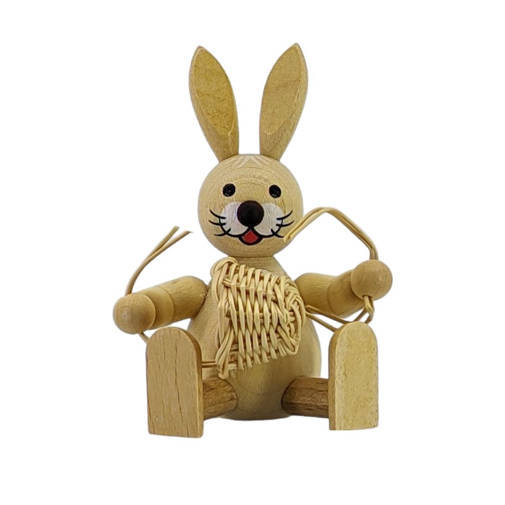 Easter bunny basket weaver