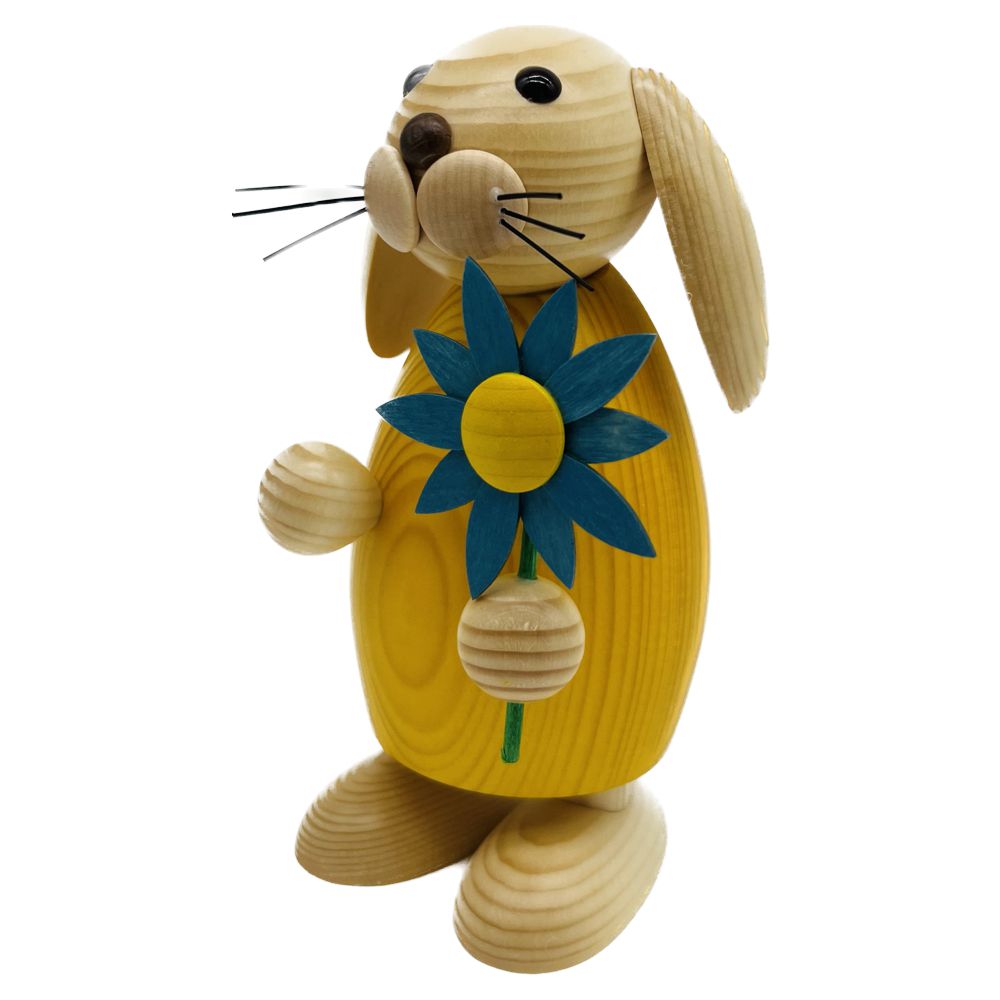 Easter bunny with flower
