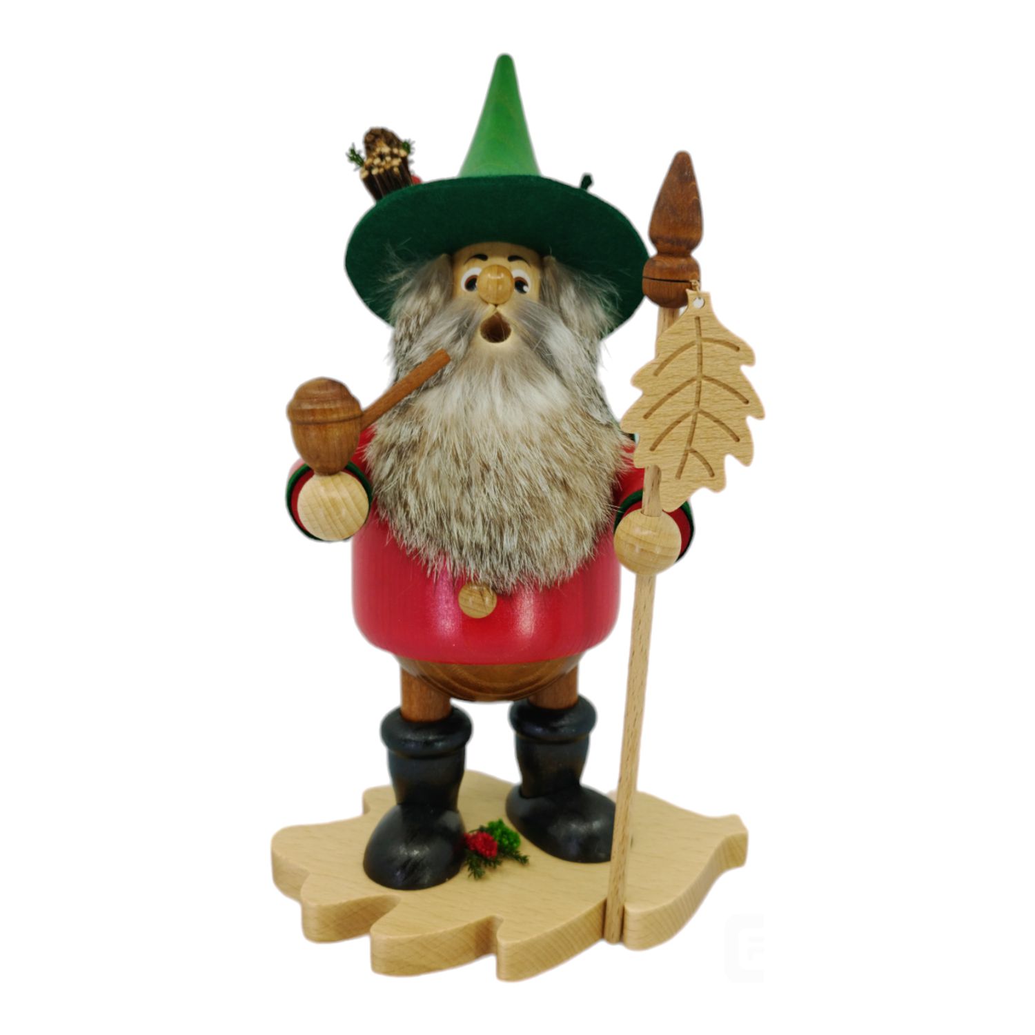 Smoker oak leaf gnome, red