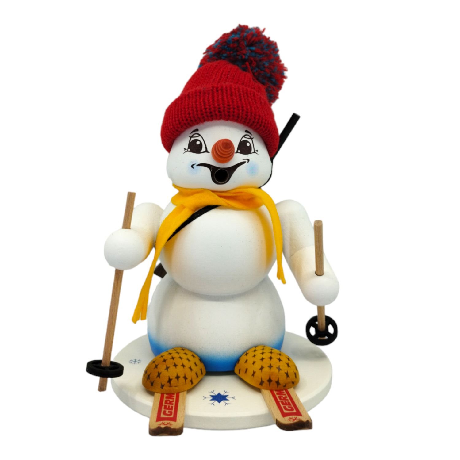 Incense figure snowman Sigi, biathlon