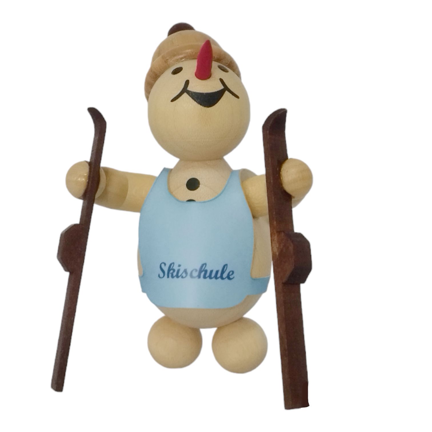 Snowman Junior Ski Beginner Look in the air