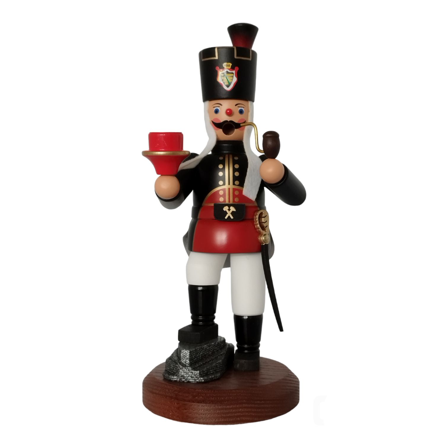 Smoker Bergmann with candle holder