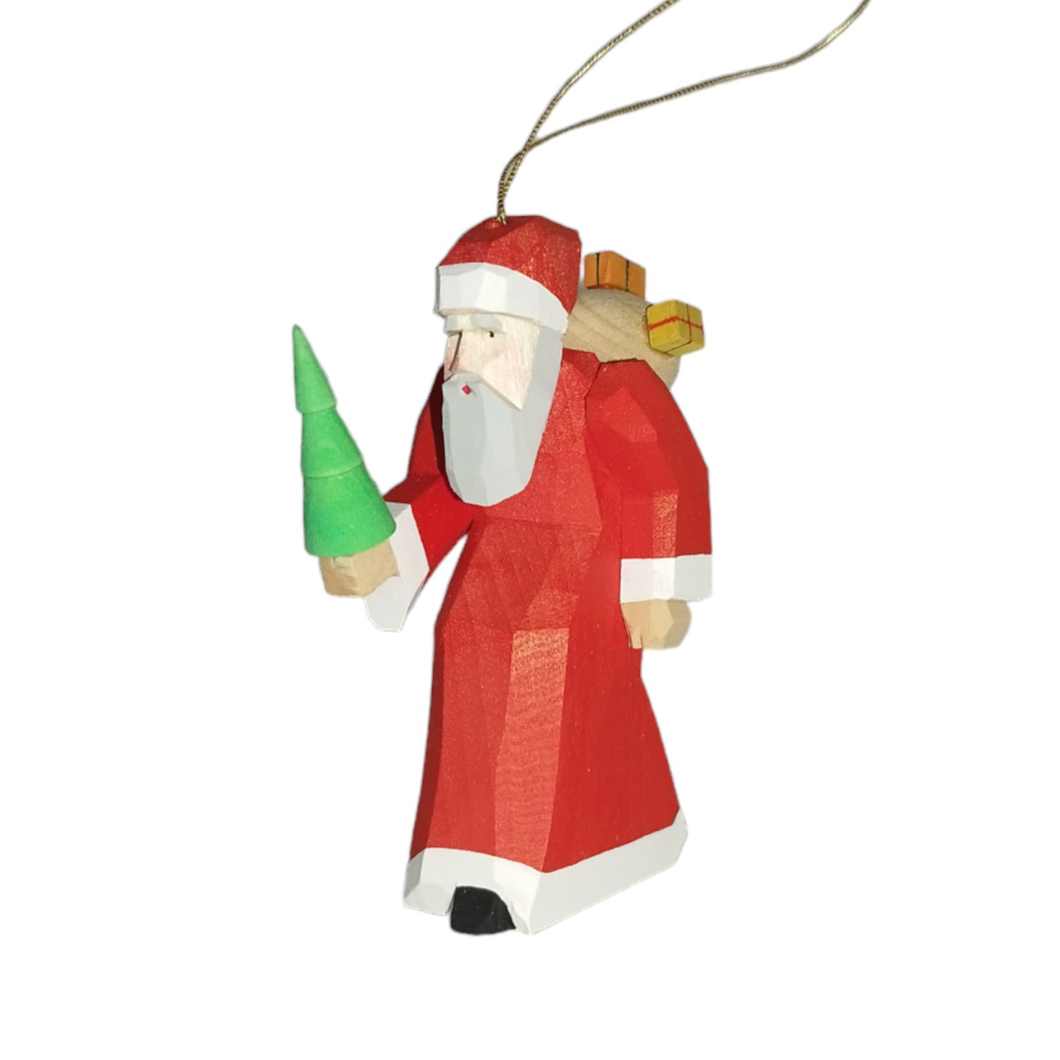 Tree hanging Santa Claus