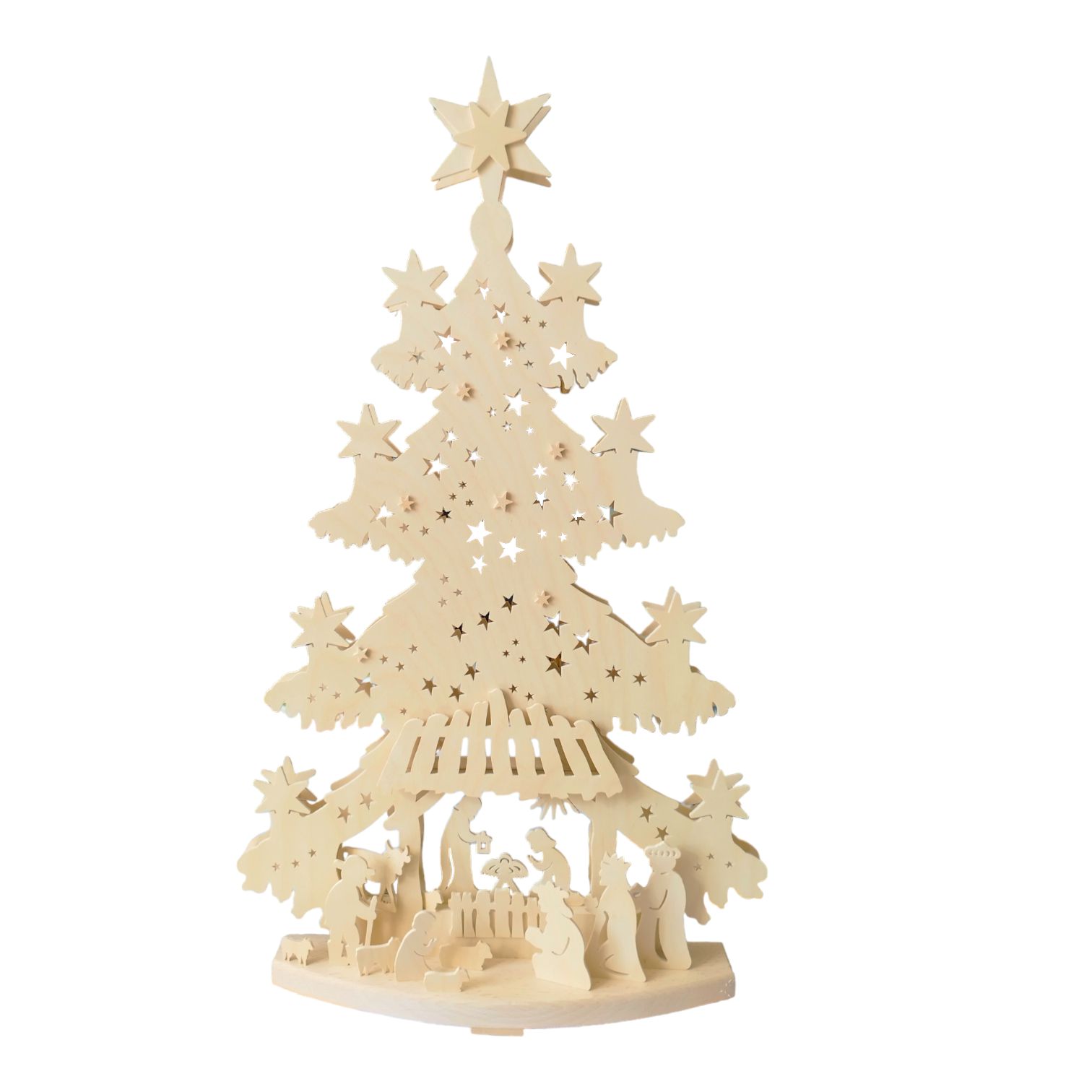 Christ child light fir tree, electric