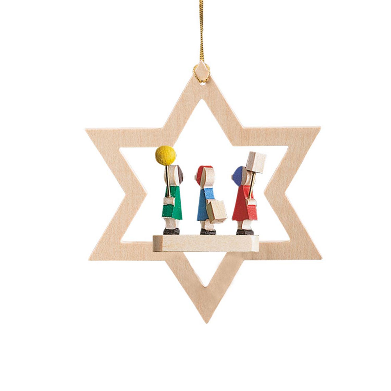 Hanging lantern children, miniature in a star