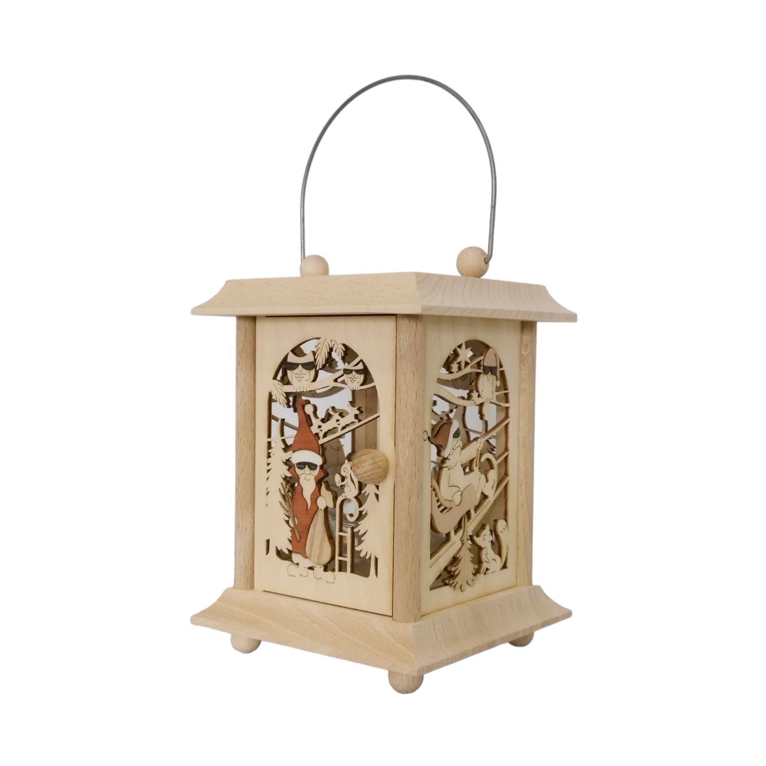Table lantern Santa Claus