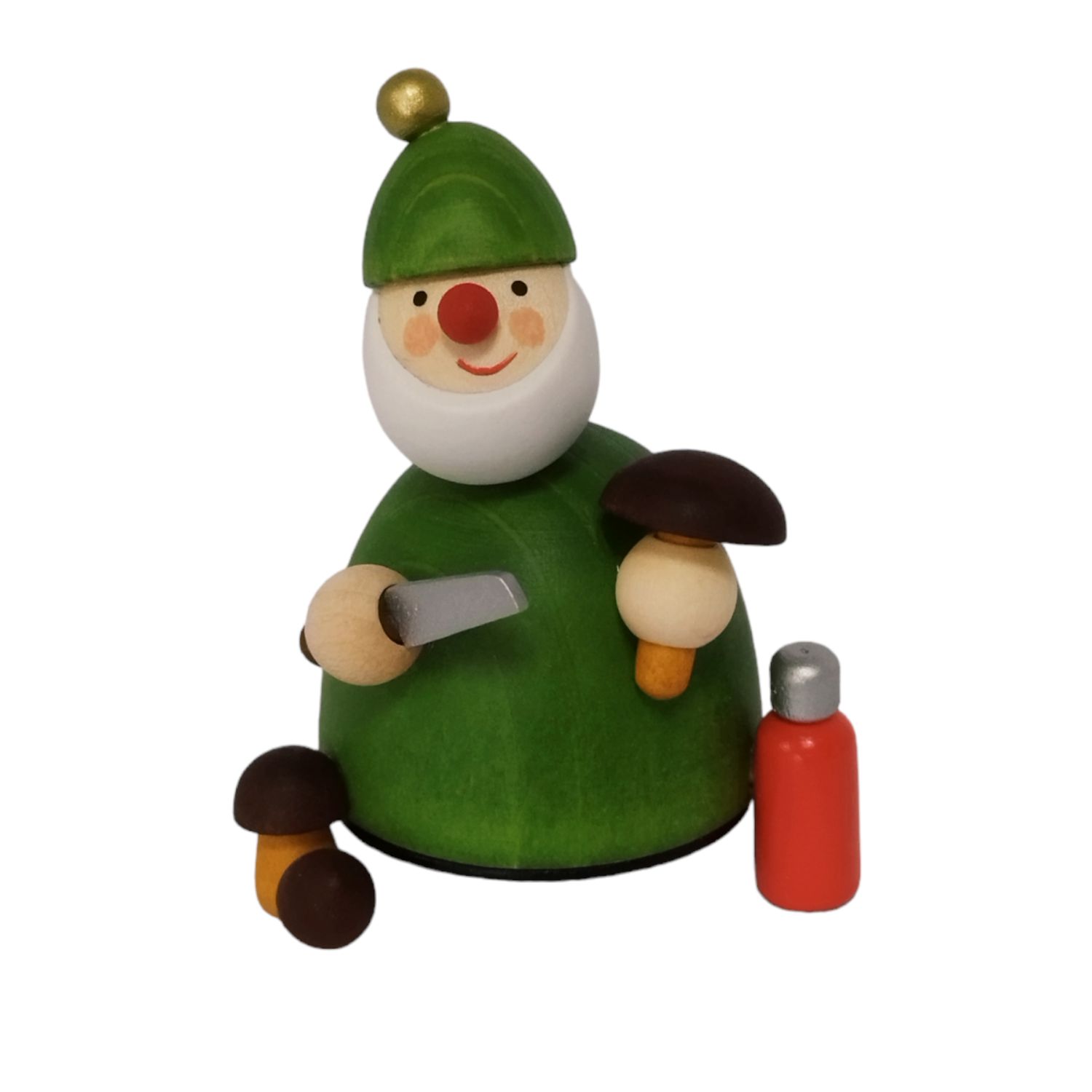 Collectible figure Picus mushroom picker