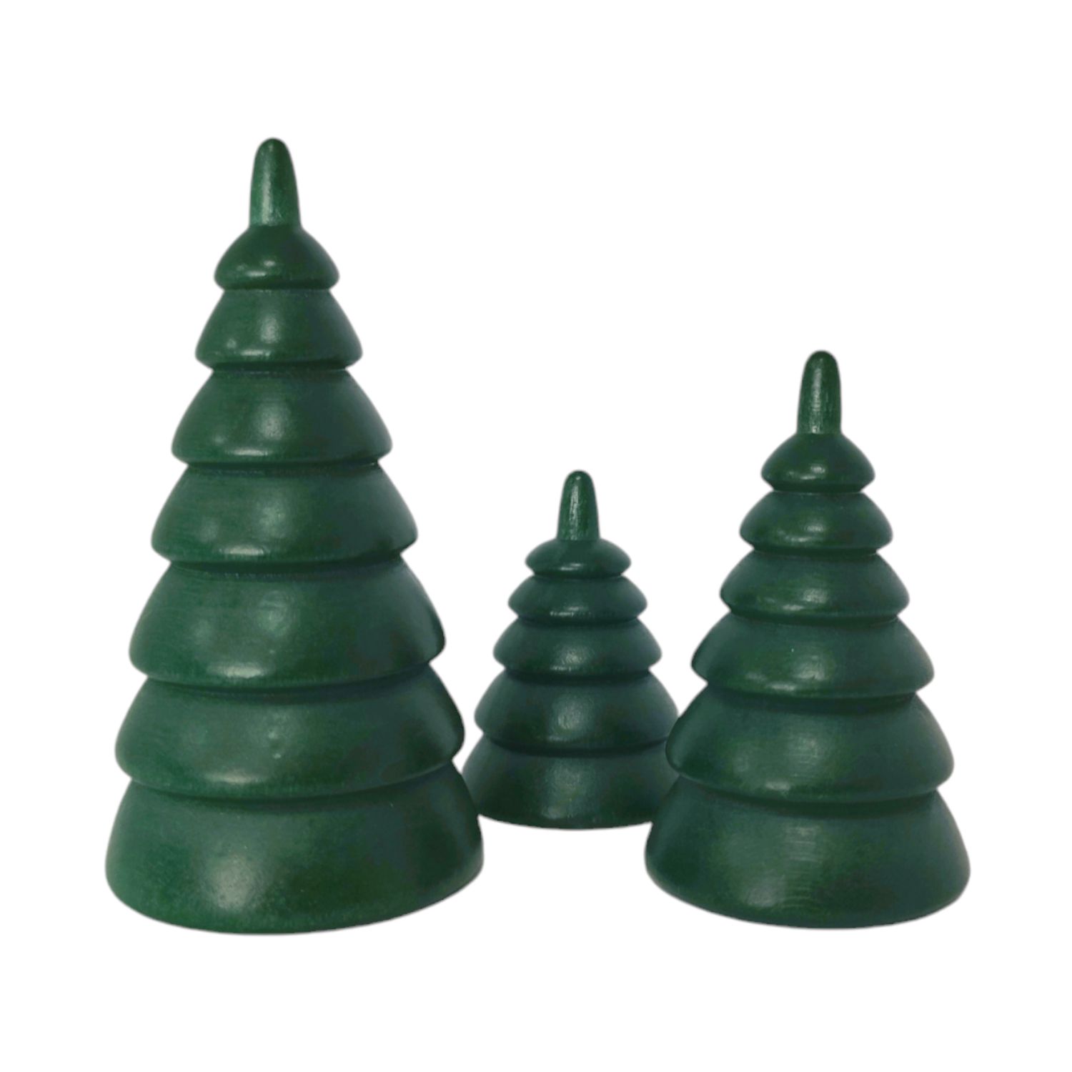 Tree set 3-piece, green