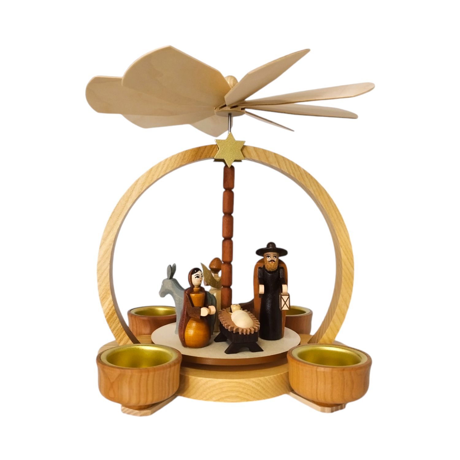 Tealight ball pyramid Nativity of Christ