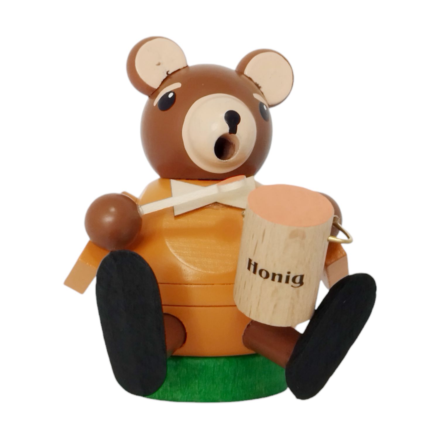 Mini ball smoker bear