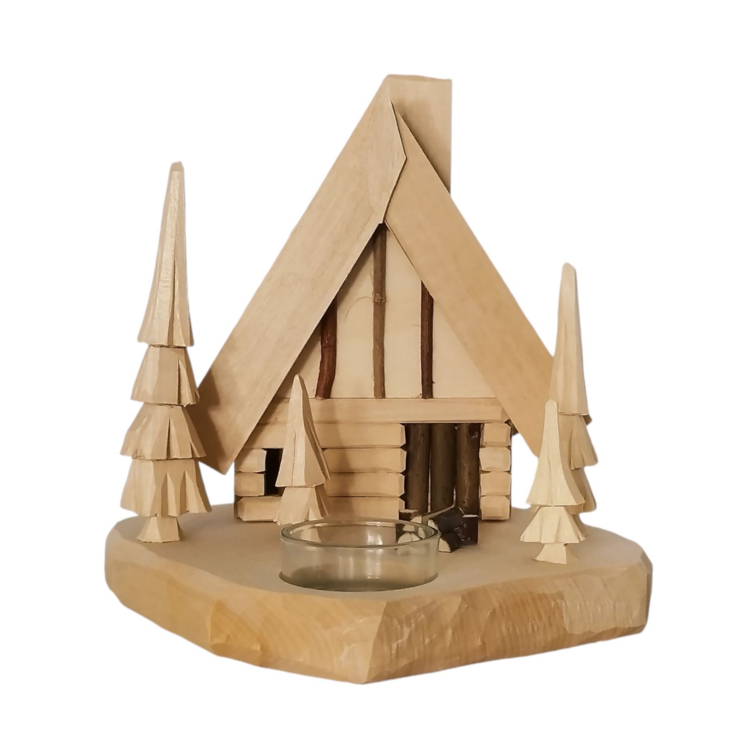 Smokehouse Finnish hut with tealight holder