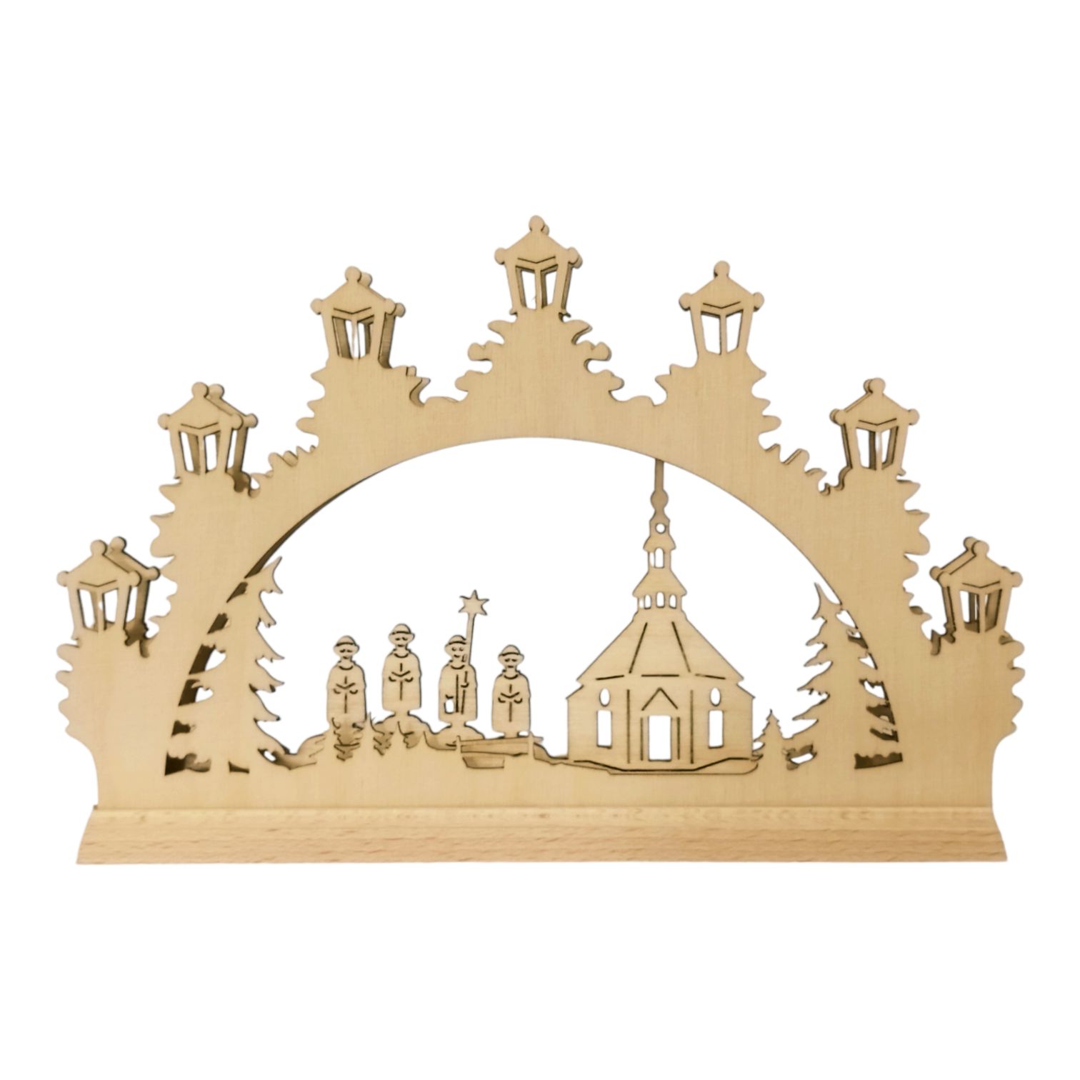 Mini-Arch of Lights Carolers