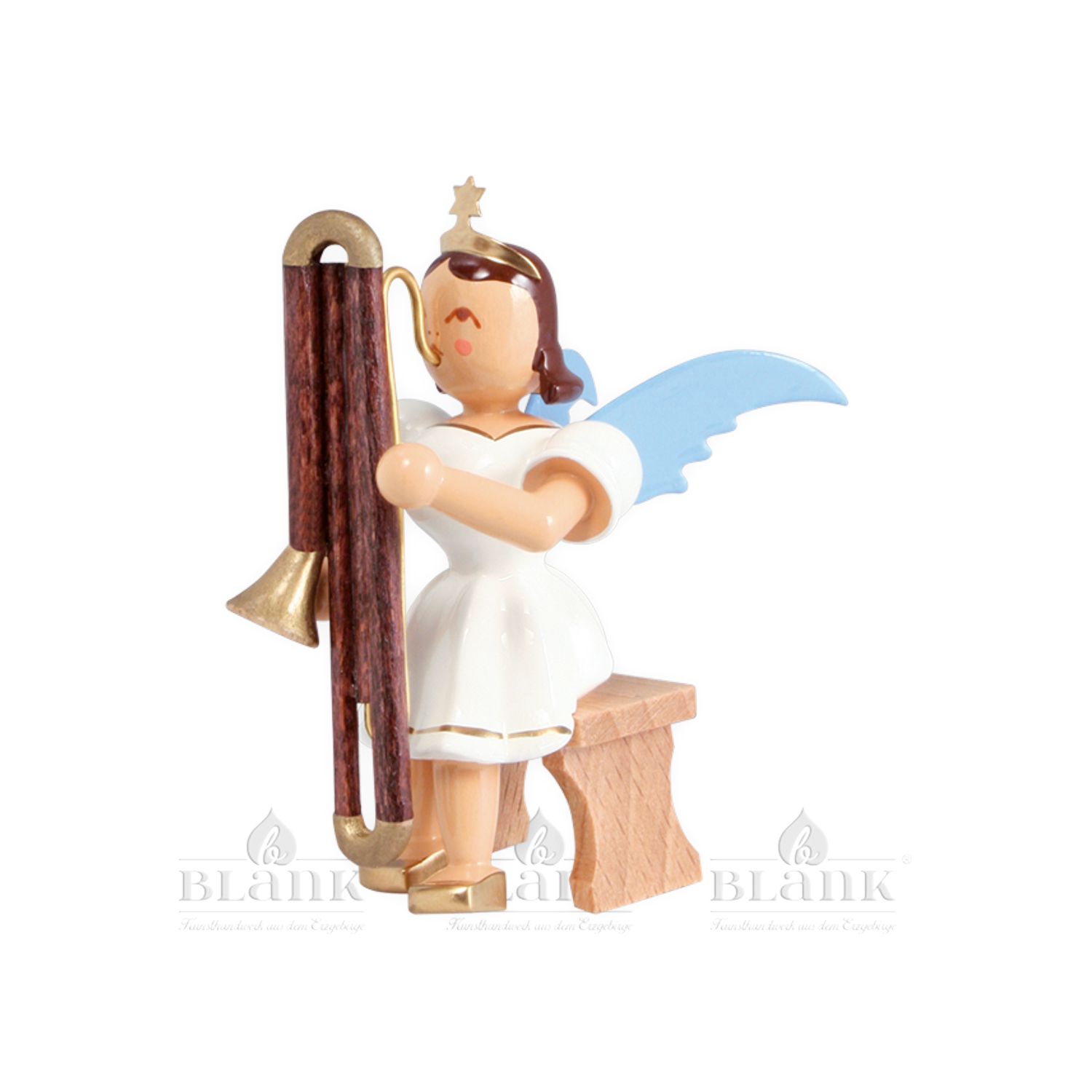 Short-skirted Angel with Contrabassoon