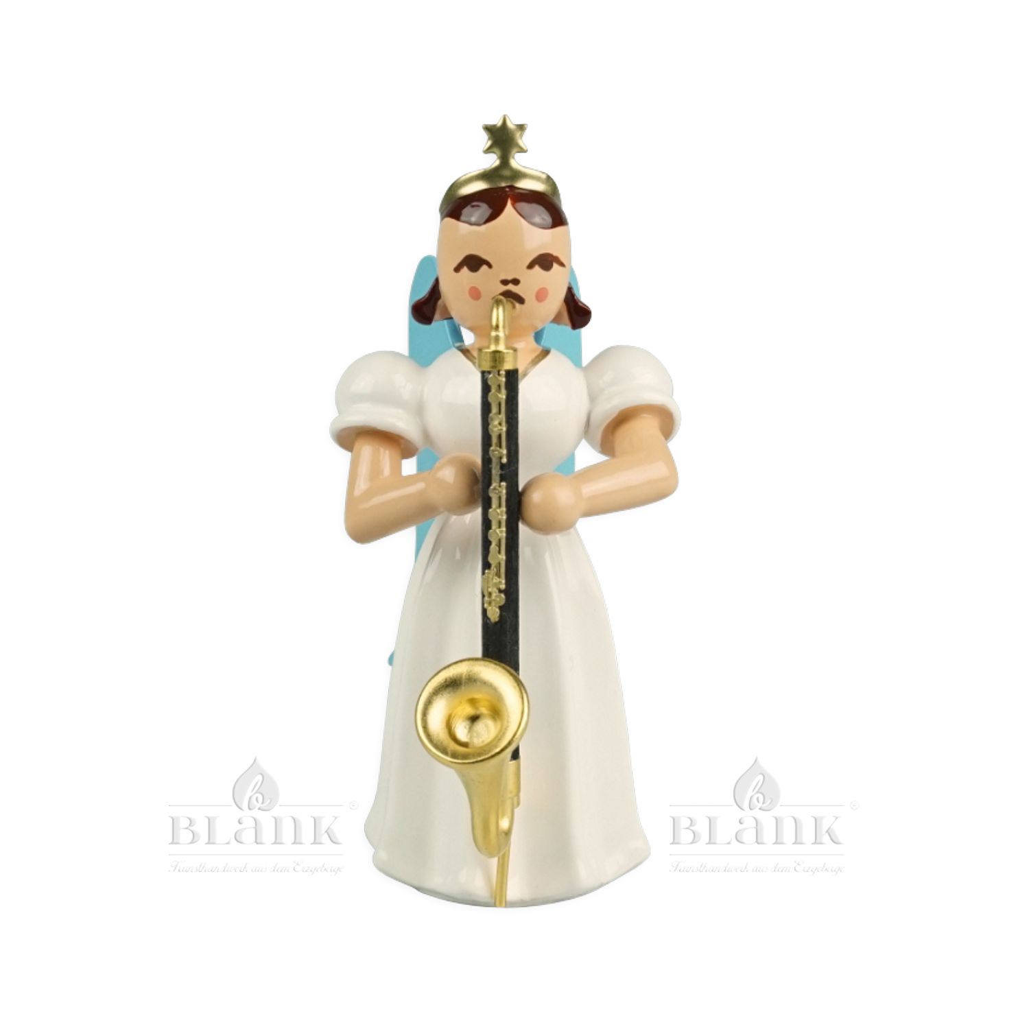 Blank Long Skirt Angel with Bass Clarinet, colored