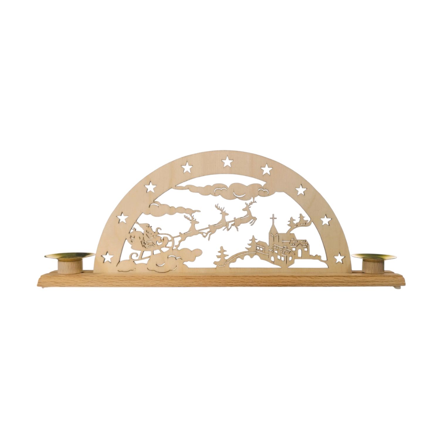 Star arch Ruprecht with sleigh