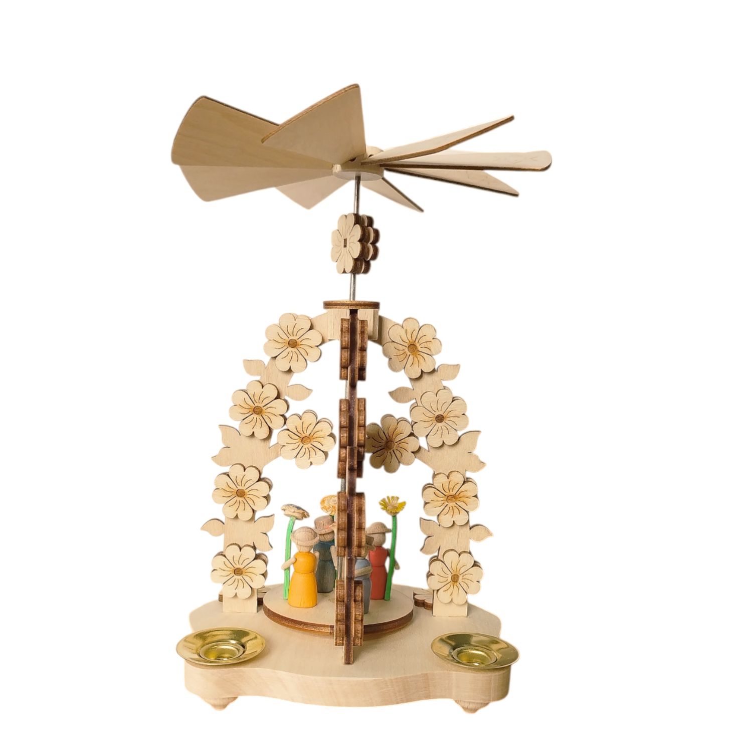 Birthday pyramid, natural